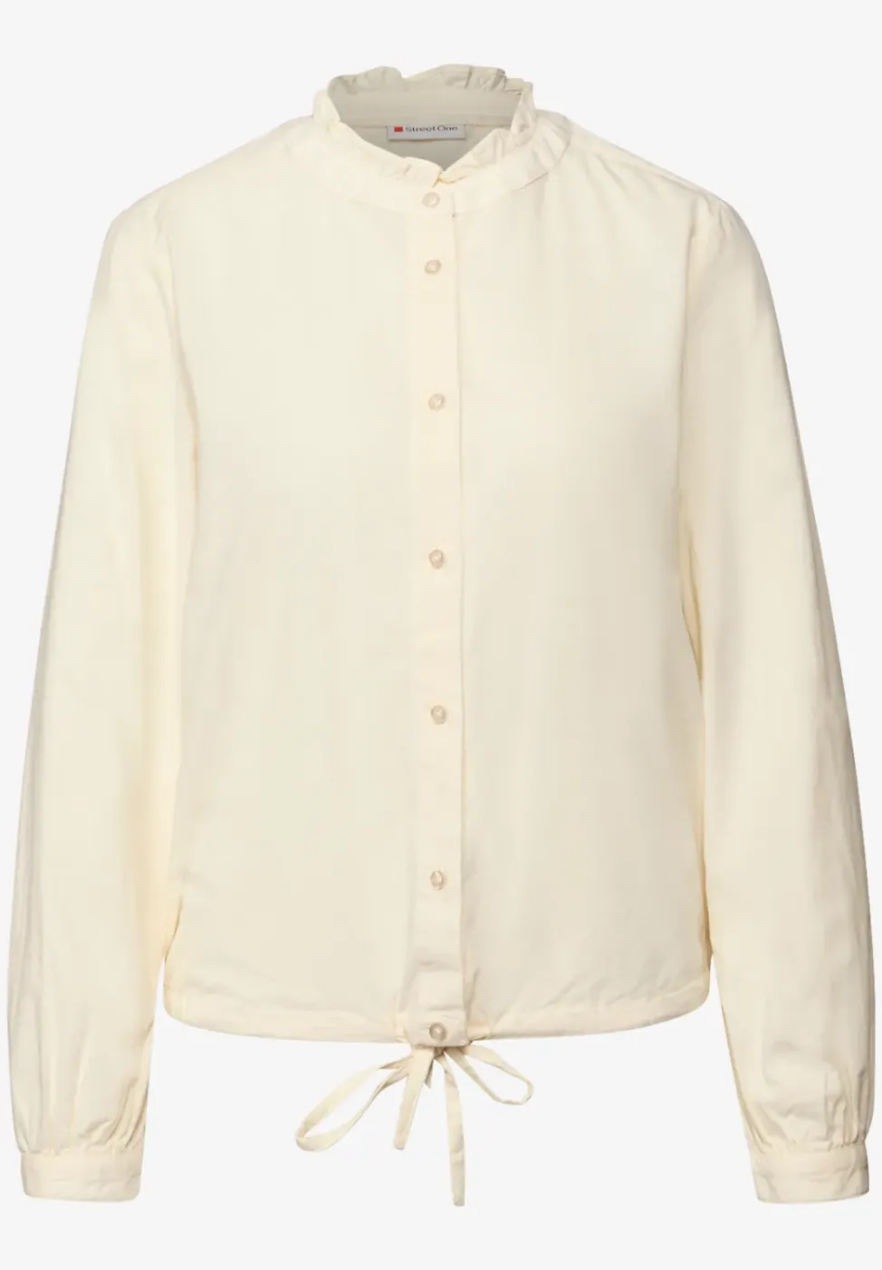 Corduroy blouse met koord