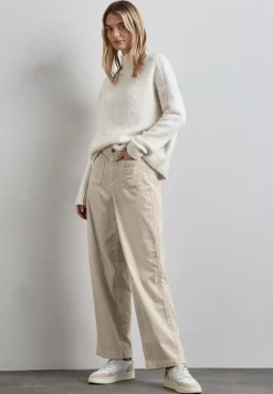 Corduroy broek in casual pasvorm