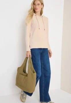 Corduroy jas met capuchon
