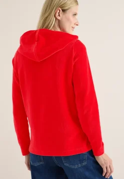 Corduroy jas met capuchon