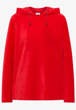 Corduroy jas met capuchon