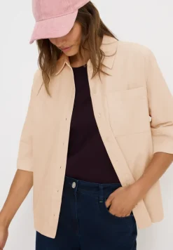 Corduroy overhemd blouse