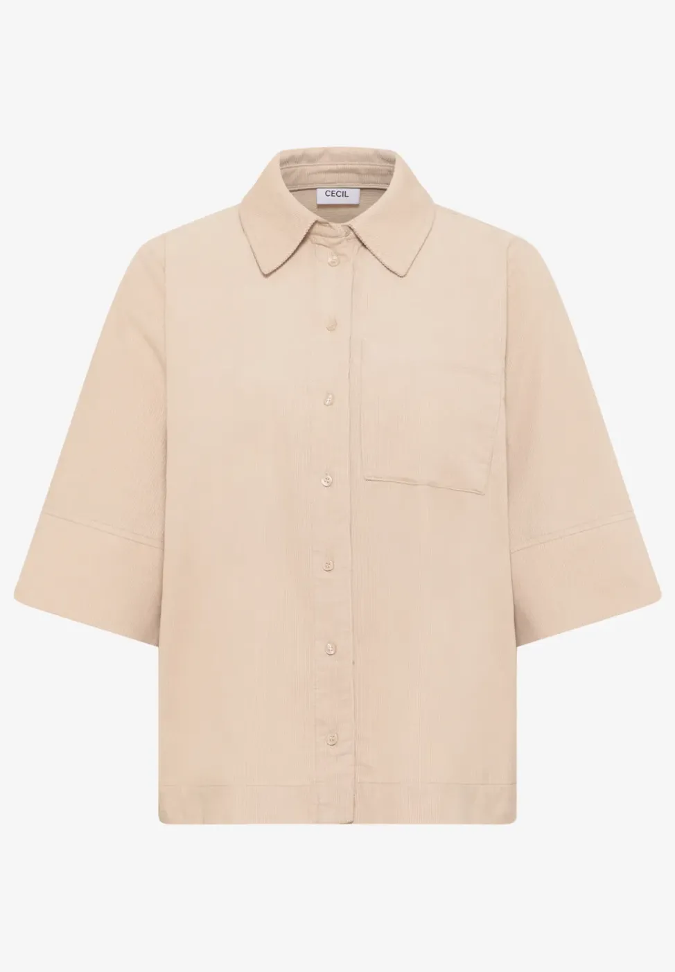 Corduroy overhemd blouse