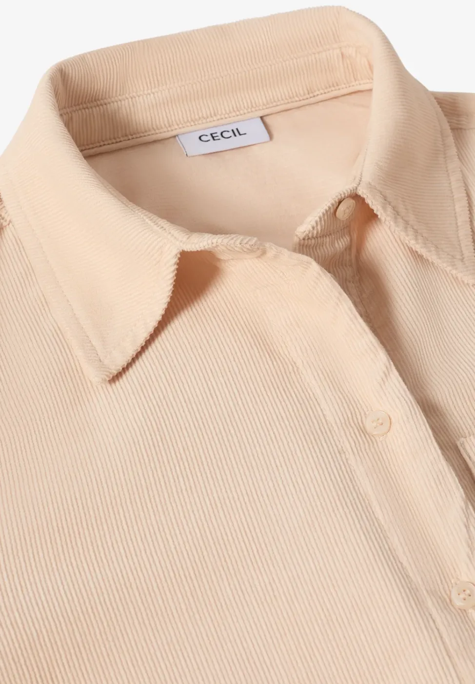 Corduroy overhemd blouse