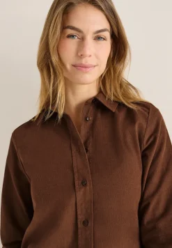 Corduroy overhemd blouse