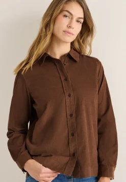 Corduroy overhemd blouse
