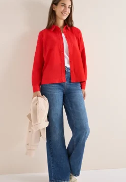 Corduroy overhemd blouse