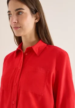 Corduroy overhemd blouse