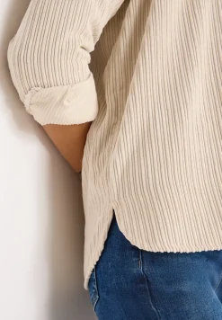 Corduroy overhemd blouse