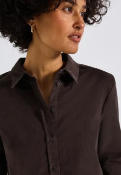 Corduroy overhemd blouse