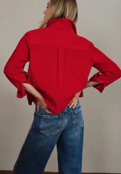 Corduroy overhemd blouse