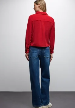 Corduroy overhemd blouse