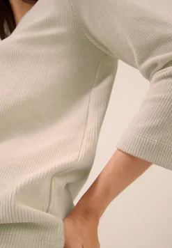 Corduroy overhemd in effen kleur