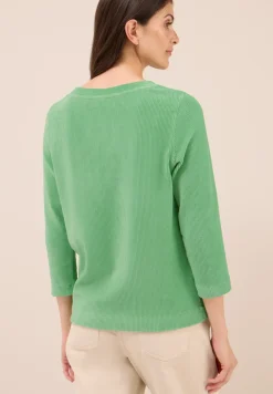 Corduroy overhemd in effen kleur