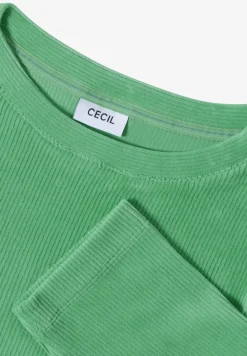 Corduroy overhemd in effen kleur