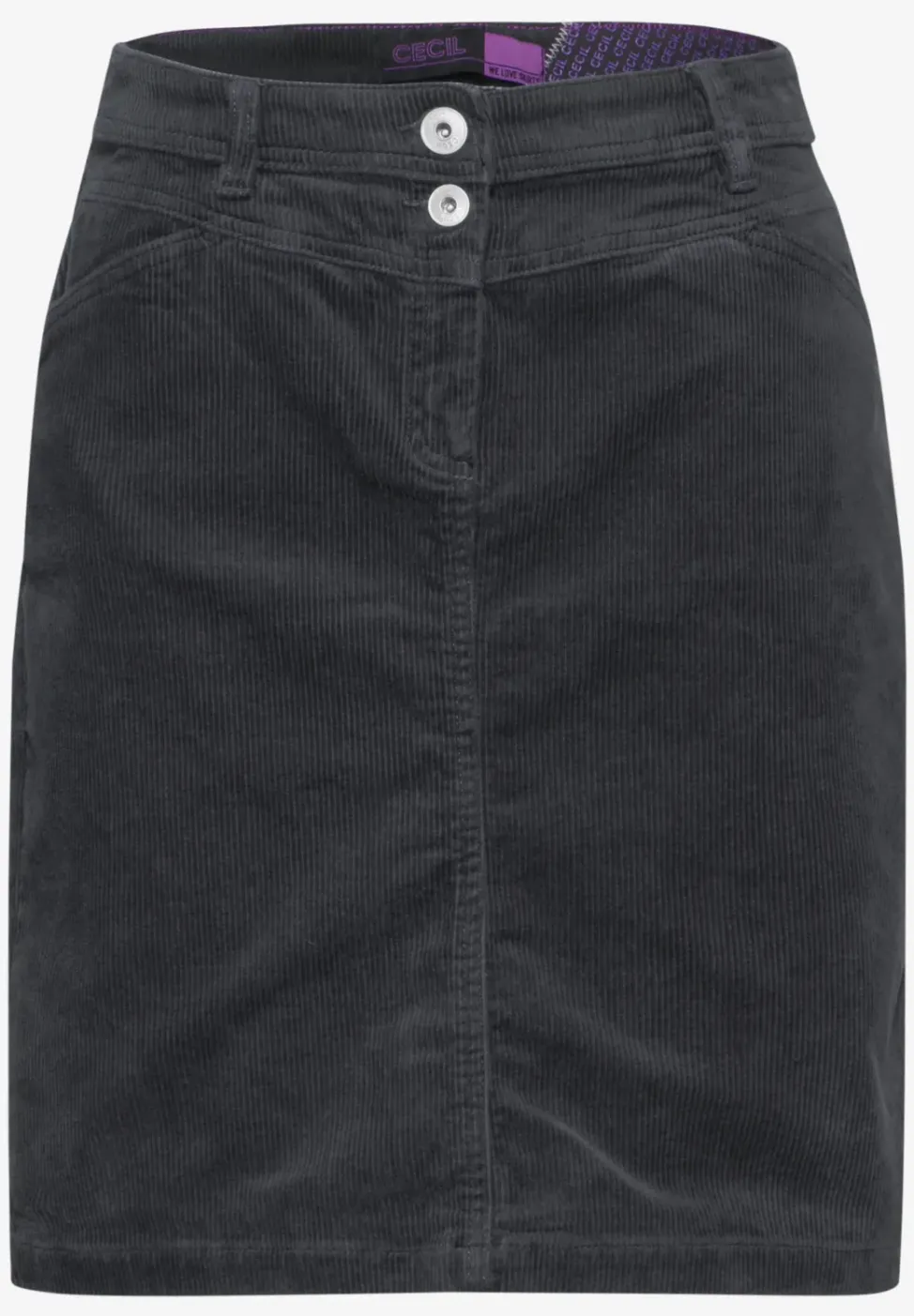 Corduroy rok