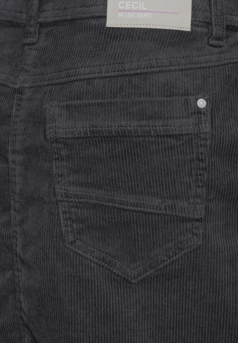 Corduroy rok