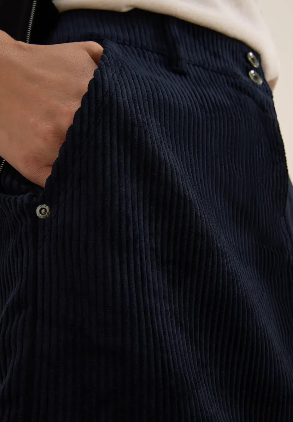 Corduroy rok