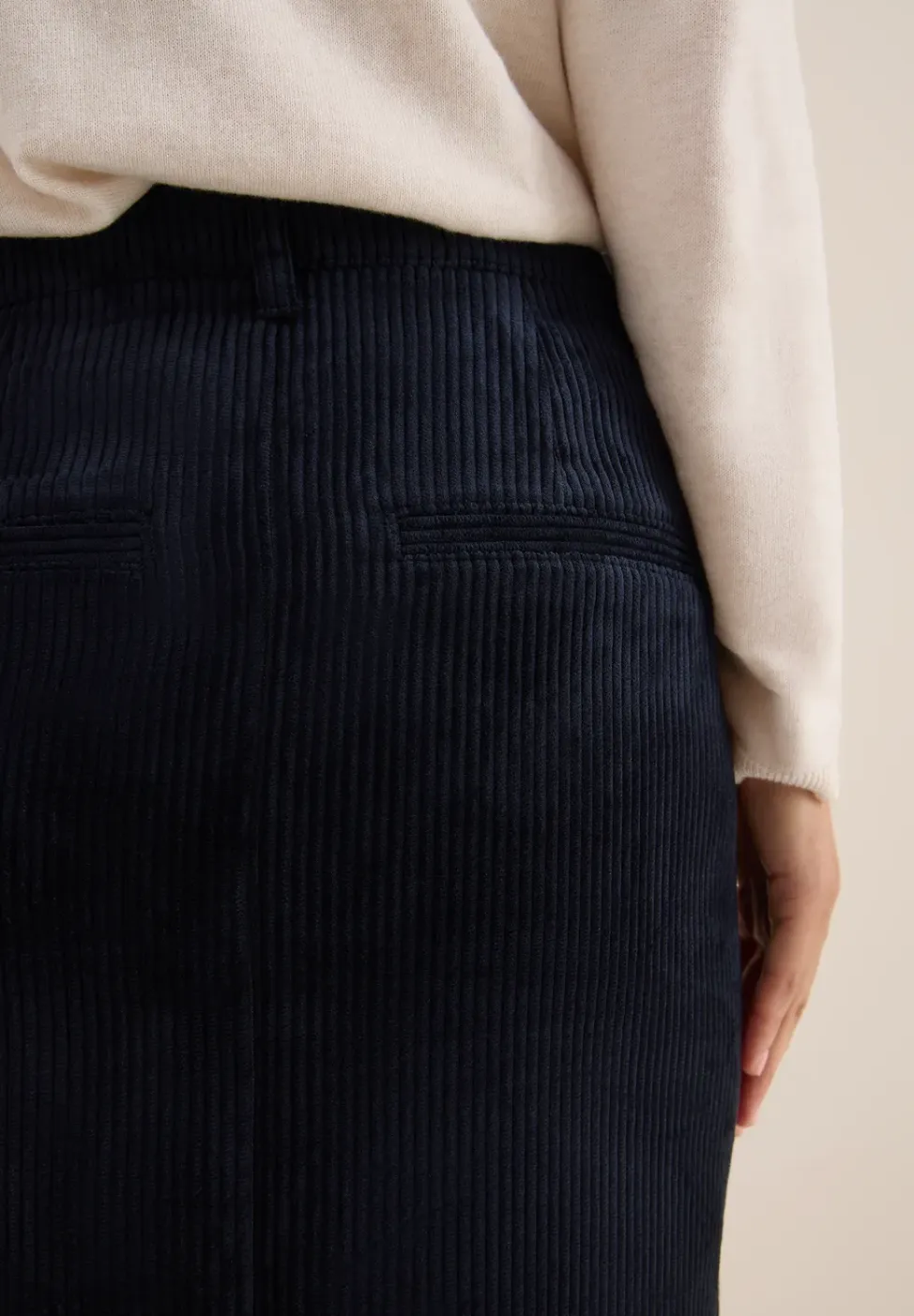 Corduroy rok