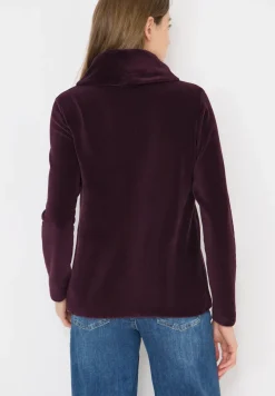 Corduroy shirt met grote kraag