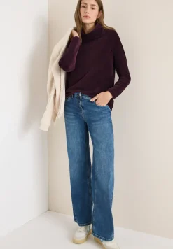 Corduroy shirt met grote kraag