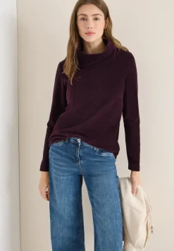 Corduroy shirt met grote kraag