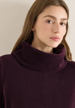 Corduroy shirt met grote kraag