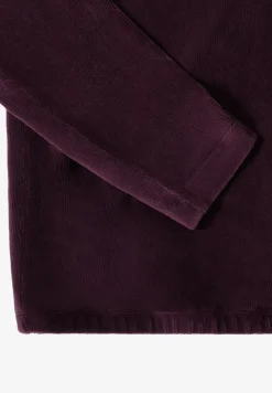 Corduroy shirt met grote kraag