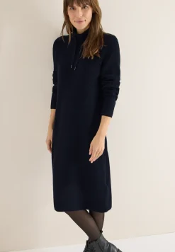 Cosy geribde jurk