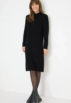Cosy geribde jurk