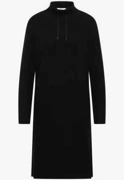 Cosy geribde jurk