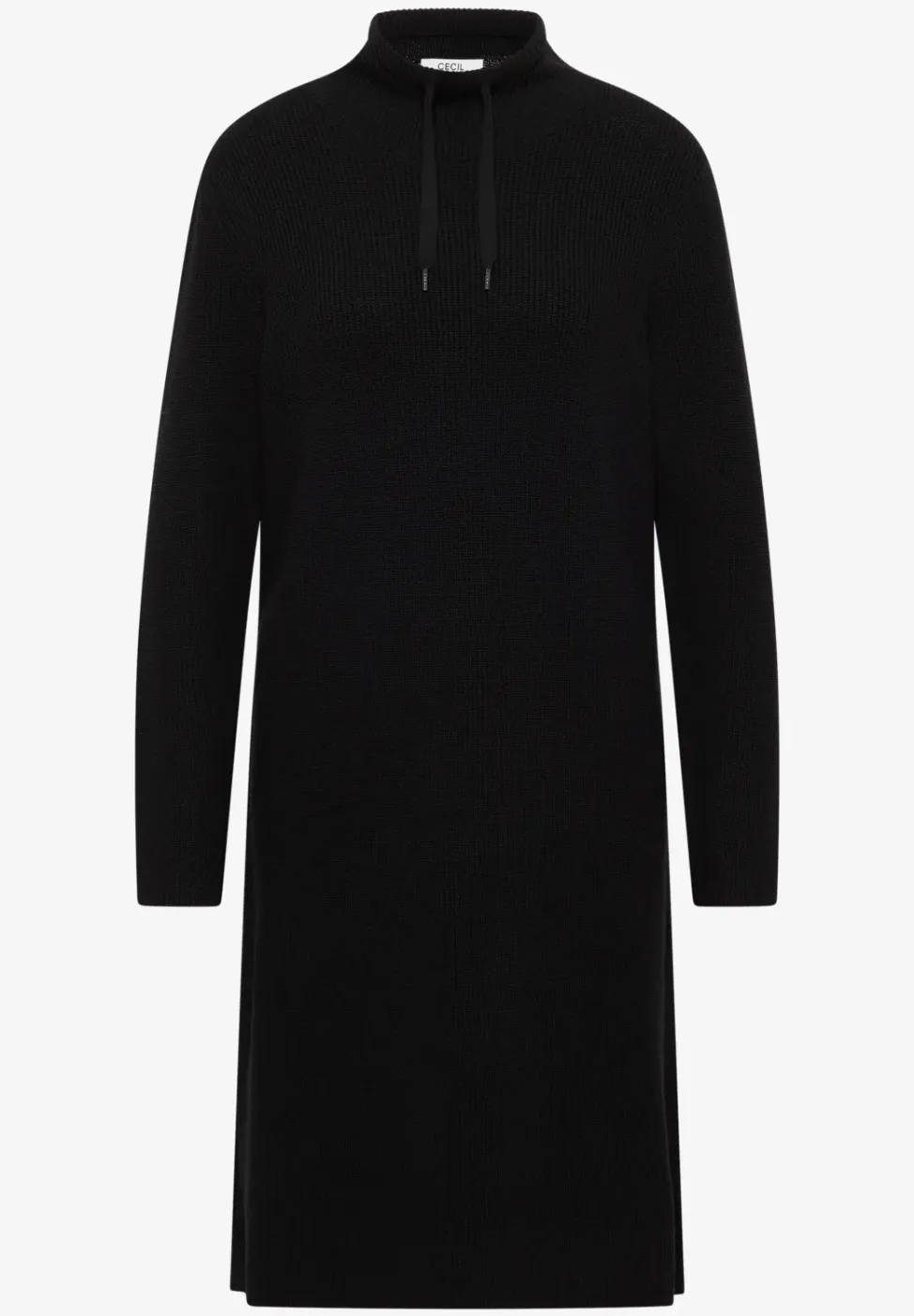 Cosy geribde jurk