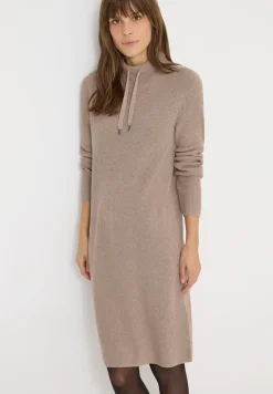 Cosy geribde jurk