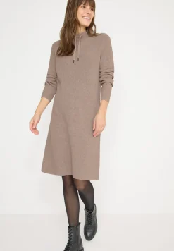 Cosy geribde jurk