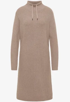 Cosy geribde jurk