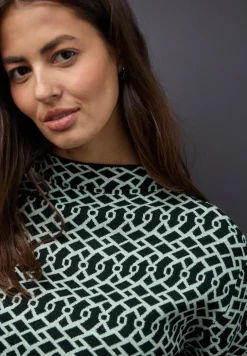 Cosy jacquard trui