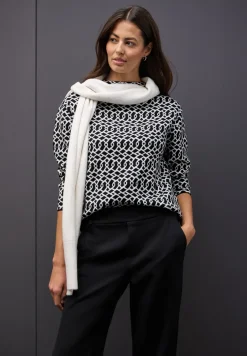 Cosy jacquard trui