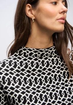 Cosy jacquard trui