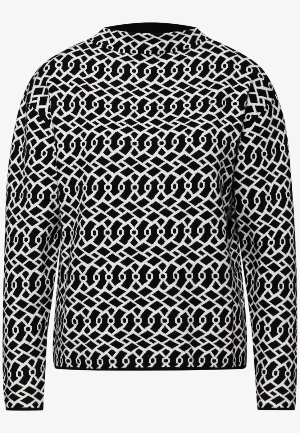 Cosy jacquard trui