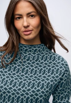Cosy jacquard trui