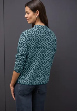 Cosy jacquard trui