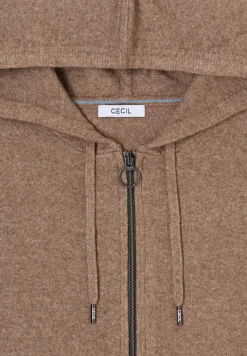 Cosy vest met capuchon