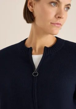 Cosy vest met ritssluiting