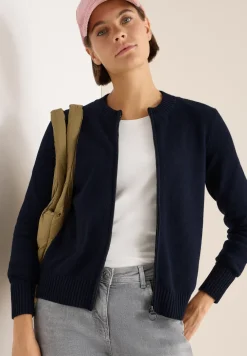 Cosy vest met ritssluiting
