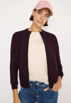 Cosy vest met ritssluiting
