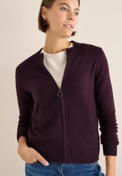 Cosy vest met ritssluiting