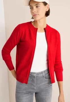 Cosy vest met ritssluiting