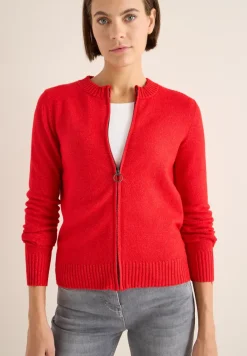 Cosy vest met ritssluiting