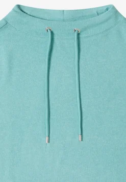 Cosy gemêleerd shirt met lange mouwen