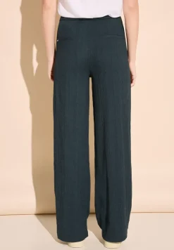 Crash broek met wijde pijpen
